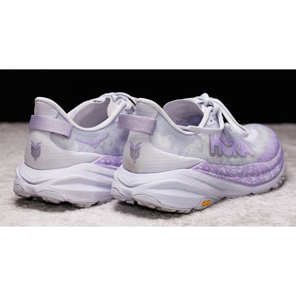 Hoka One One Speedgoat 6 Purple Starlight Glow Trail Running Shoes Womens 9.5 - Picture 15 of 16